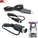 Wholesale Flysky FMS FS-SM100 USB Emulator With Cables for Flysky FS-I6 I6X GT3B JR WFLY 4-8Ch Skill Training